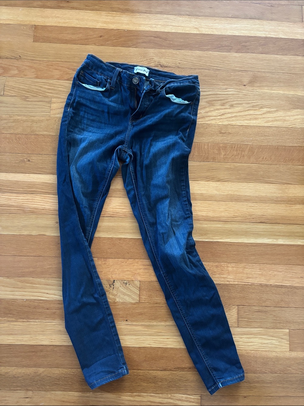 Dark Indigo Skinny Jeans for Women — Slim Stretch Fit